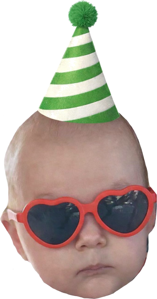 Варя в праздничном колпаке